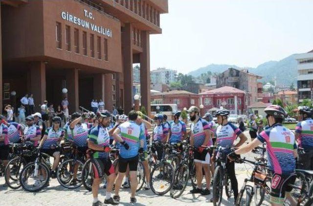 1. Karadeniz Giresun Bisiklet Festivali Başladı