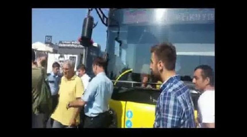 Metrob&uuml;ste "d&ouml;vmeli Ş&uuml;pheli" Araması