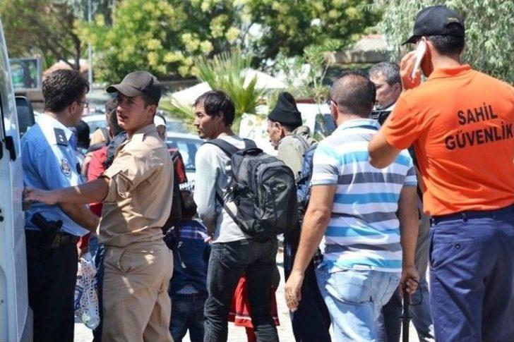 Ayvalık’ta 166 Kaçak Göçmen Yakalandı G5