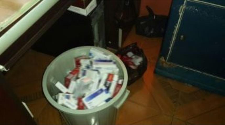 Ka&ccedil;ak Sigara Satıcılarına Operasyon