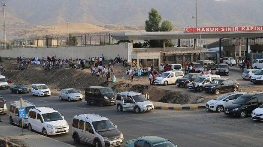 Habur'da Ypg'li Cenaze Gerginliği