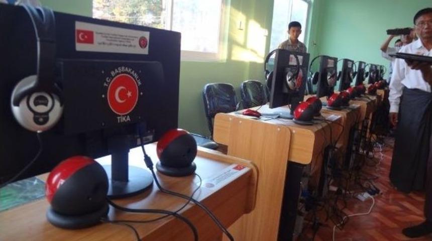 Tika Myanmar&rsquo;da K&uuml;t&uuml;phane Kurdu