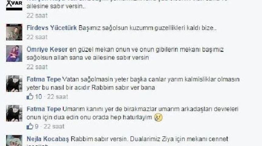 Şehidin Kız Arkadaşı: Yeter Başka Canlar, Yarım Kalmışlıklar Olmasın