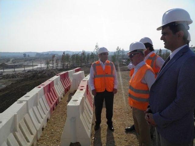 Vali Türker, Expo 2016 Alanı’nda İncelemelerde Bulundu