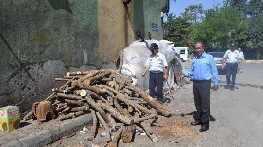 Muş&rsquo;ta Kaldırım İşgalleri