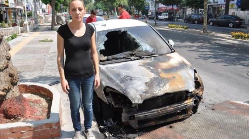Meclis &Uuml;yesince Tartaklanan Kadının Otomobili Ateşe Verildi