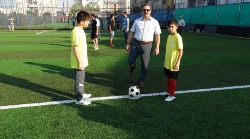Odunpazarı Yaz Kur&rsquo;an Kurslarında Halı Saha Futbol Turnuvası Heyecanı Başladı