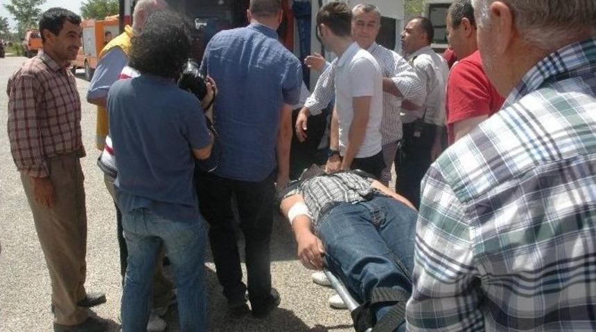 Van&rsquo;da Ger&ccedil;eği Aratmayan Yangın Tatbikatı