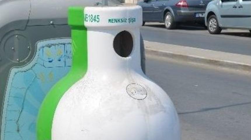 Kuşadası&rsquo;nda Cam Atıklar Ayrı Toplanacak