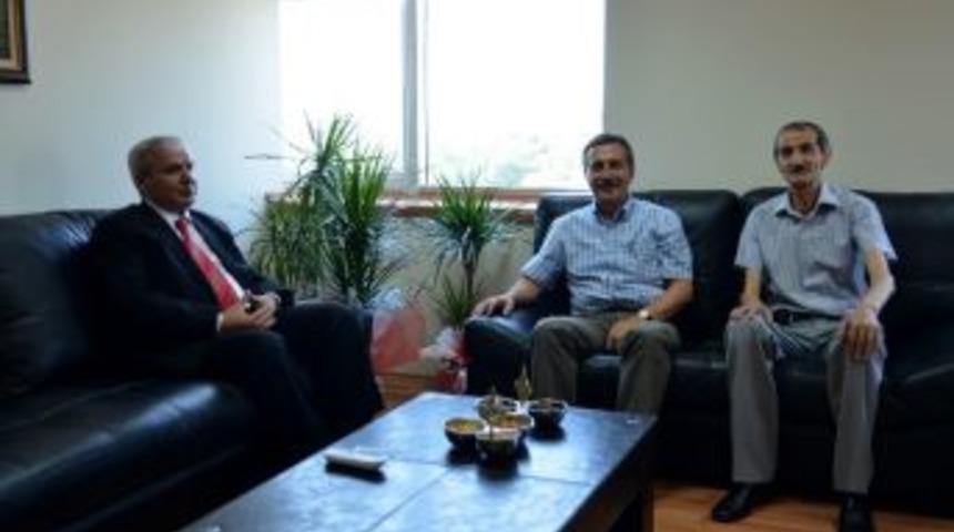 Başkan Ata&ccedil;&rsquo;tan Kaymakam Keser&rsquo;e Ziyaret