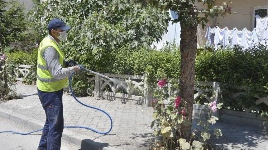 Tepebaşı Belediyesi İla&ccedil;lama &Ccedil;alışmalarını S&uuml;rd&uuml;r&uuml;yor