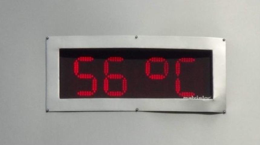 Siverek Kavruluyor Sıcaklık 56 Derece