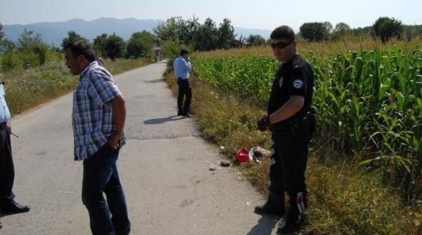 Tarladaki &Ccedil;anta F&uuml;nye Ile Patlatıldı