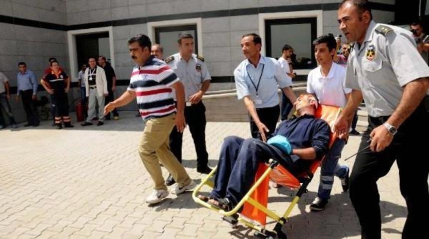 Van'da Hastanede Yangın Tatbikatı