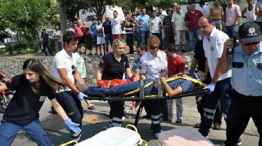 Turgutlu'da Zincirleme Kaza: 4 Yaralı