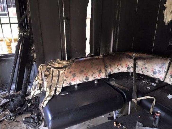 Diyarbakır’da Bir İş Yeri Kundaklandı G1