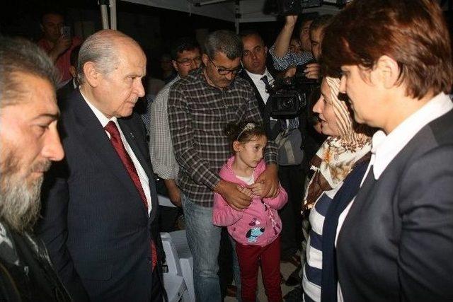 Mhp Genel Başkanı Bahçeli, Yozgat’ta Şehit Ailesini Ziyaret Etti