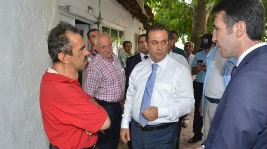 Vali Muammer T&uuml;rker G&uuml;ndoğmuş&rsquo;u Ziyaret Etti