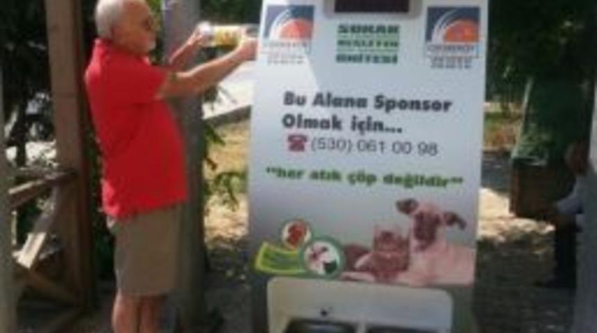 Geri Dönüşüm Malzemeleri Sokak Hayvanlarını Besliyor