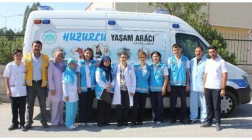 Aksaray&rsquo;da Yatağa Bağımlı Hastalara Evinde Sağlık Hizmeti