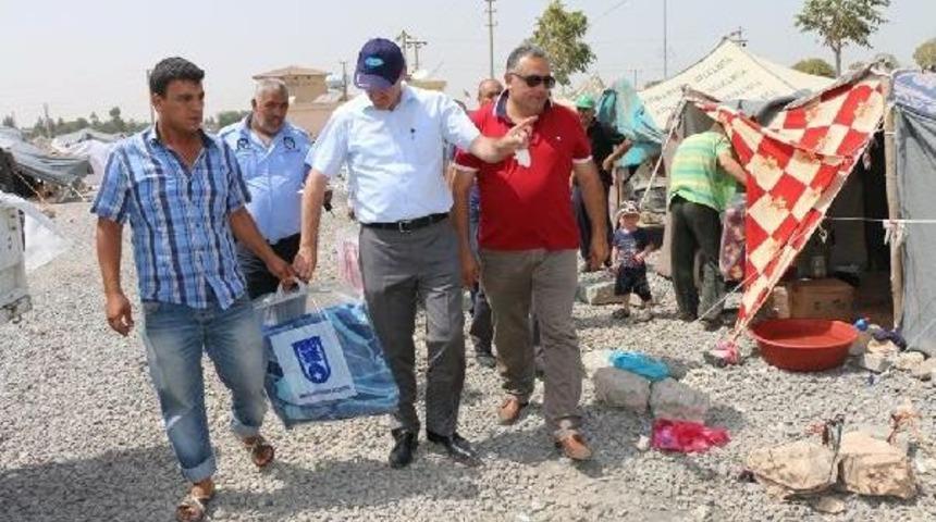 Ankara B&uuml;y&uuml;kşehir Belediyesi'nden Suriyeli 250 Aileye Yardım