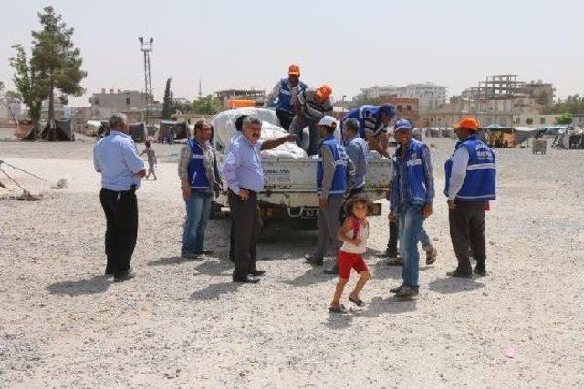 Ankara Büyükşehir Belediyesi'nden Suriyeli 250 Aileye Yardım
