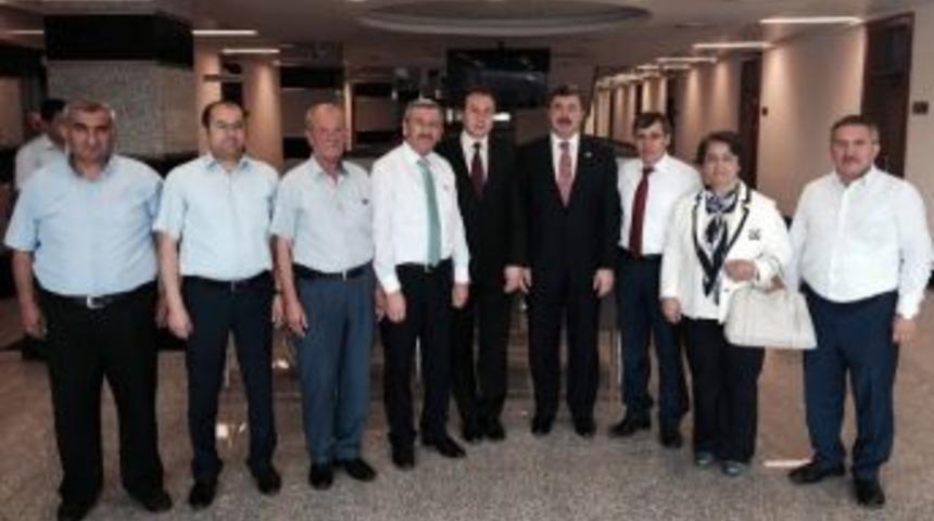 Milletvekilleri &Ouml;zkaya Ve Sıvacı&rsquo;dan Toki Başkanını Ziyaret