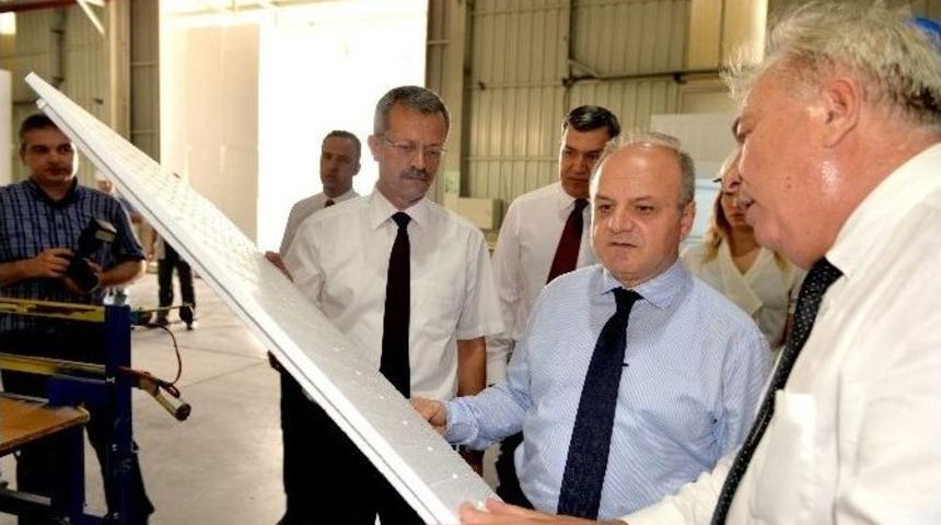 Mersin Valisi &Ccedil;akacak&rsquo;tan Teknopanel Fabrikası&rsquo;na Ziyaret