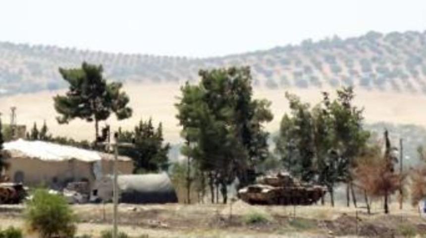 Cerablus Sınırında Yoğun &Ouml;nlem