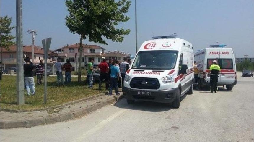 D&uuml;zce&rsquo;de Trafik Kazası: 1 Yaralı