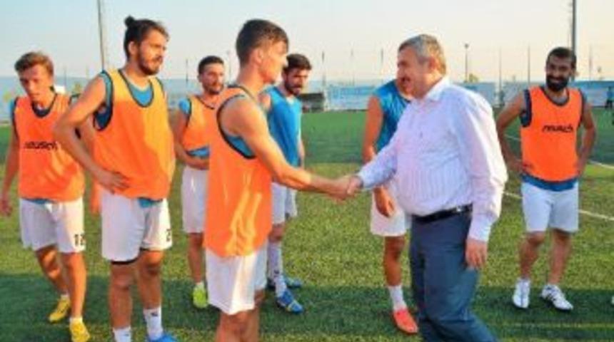 Başkan Baran Hereke Yıldız Spor Antrenmanına Katıldı