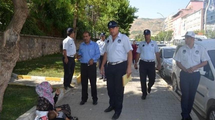 Muş&rsquo;ta Dilenci Operasyonu