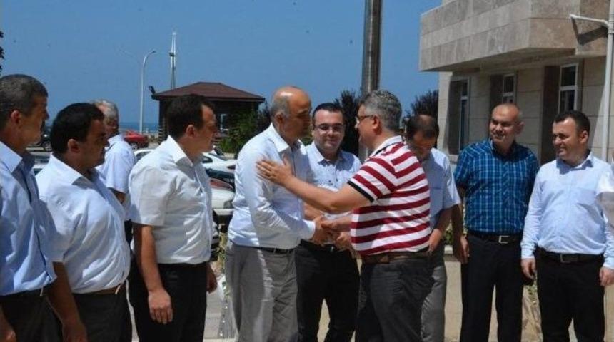 Ak&ccedil;akoca Kaymakamı Pekmez, Ankara&rsquo;ya Uğurlandı