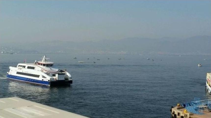 İzmir K&ouml;rfezinde Yasa Dışı Avcılık Yapanlara Ceza Yağdı