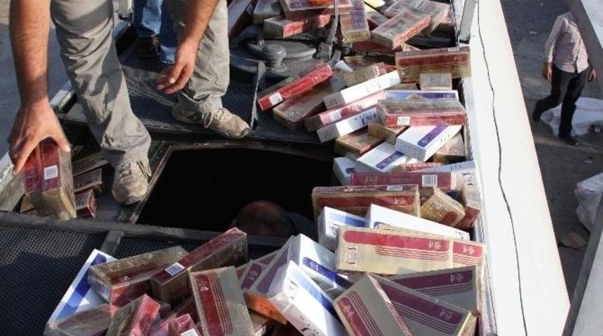 Tankerden Akaryakıt Yerine Ka&ccedil;ak Sigara &Ccedil;ıktı