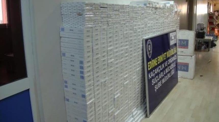 Ka&ccedil;ak Sigaraları &Uuml;zeri Brandalı Ara&ccedil;ta Saklamışlar