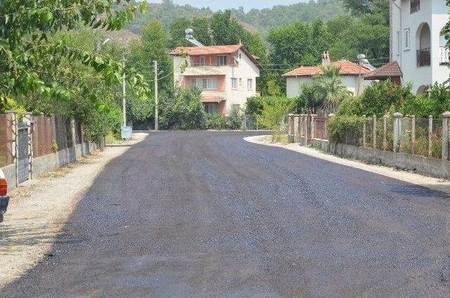 Dalaman Belediyesi Asfalt Çalışmalarına Devam Ediyor