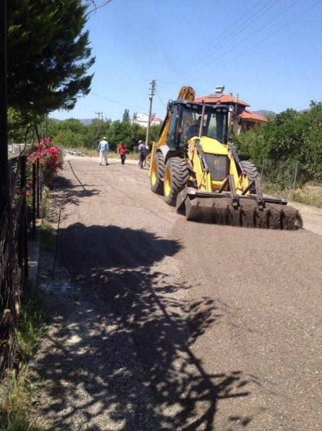 Dalaman Belediyesi Asfalt Çalışmalarına Devam Ediyor