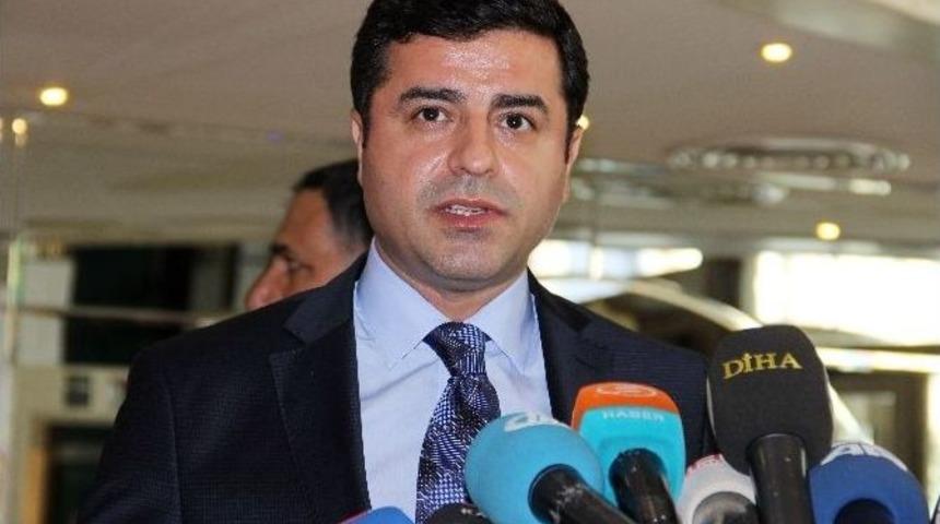 Demirtaş: &ldquo;pkk A&ccedil;ıklama Yaptı, &lsquo;masaya Oturmaya Hazırız&rdquo;