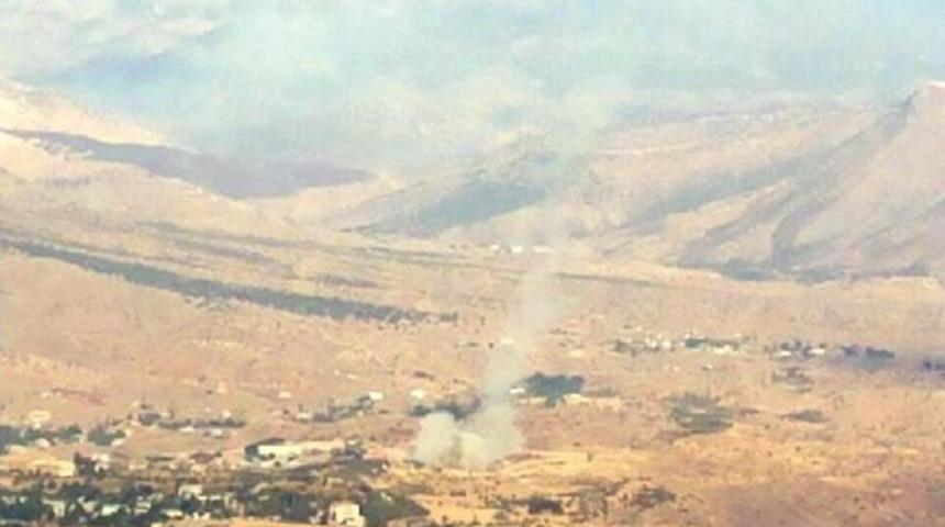 Derecik'ten Kuzey Irak'a Top Atışı