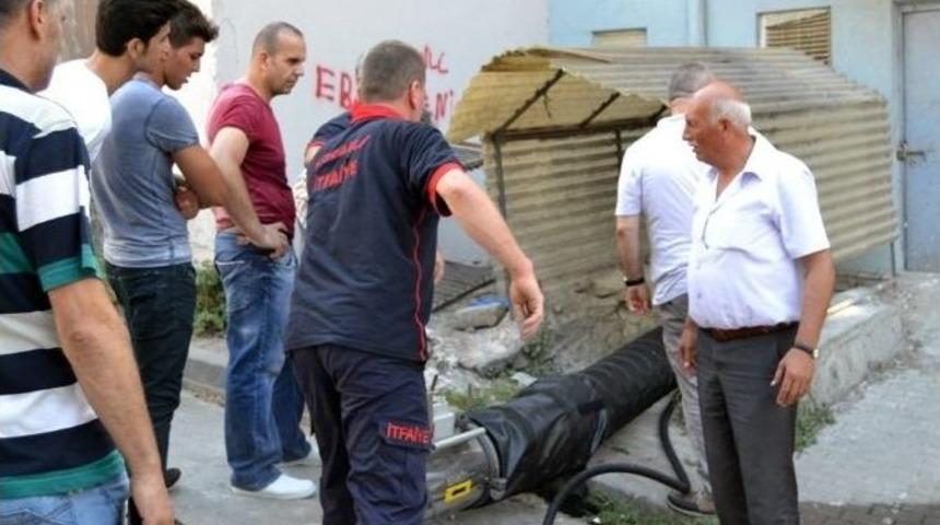 Fırında &Ccedil;ıkan Yangın İtfaiyeyi Alarma Ge&ccedil;irdi