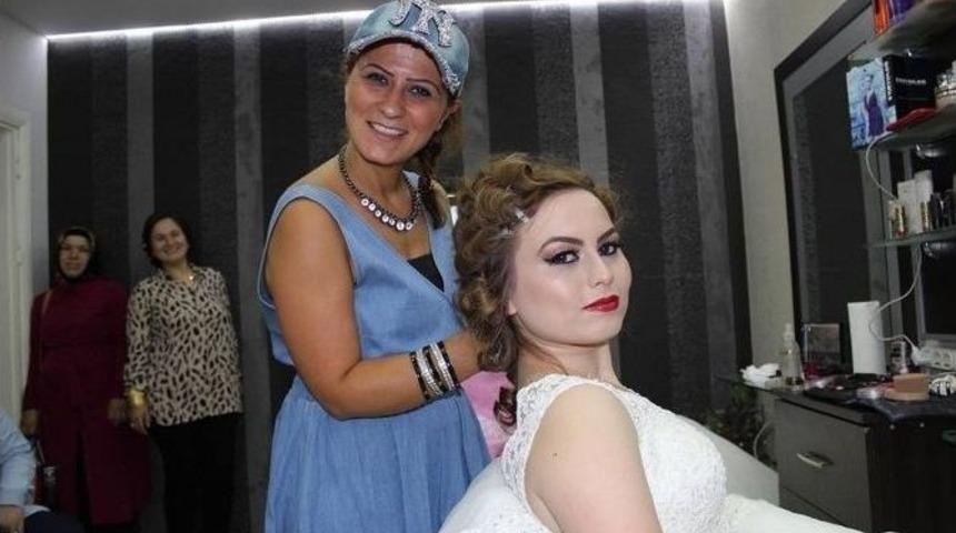 Gelinler Düğüne Böyle Hazırlanıyor