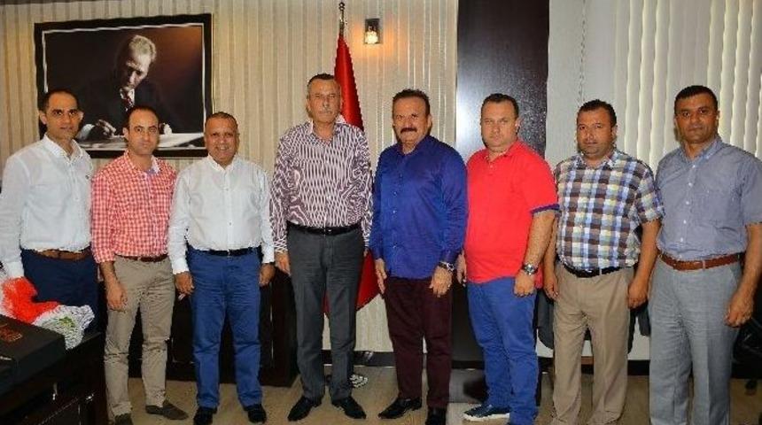 Matso Başkanı Boztaş&rsquo;tan Kaymakam G&uuml;nl&uuml;&rsquo;ye Ziyaret