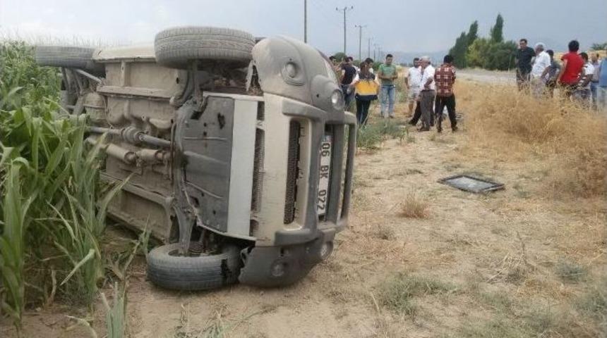 Takla Atan Cip, Mısır Tarlasına U&ccedil;tu: 2 Yaralı