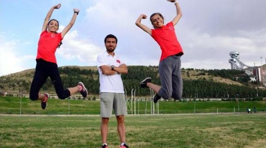 Atletler Paland&ouml;ken Yaylası'nda Yeni Rekorlara Hazırlanıyor