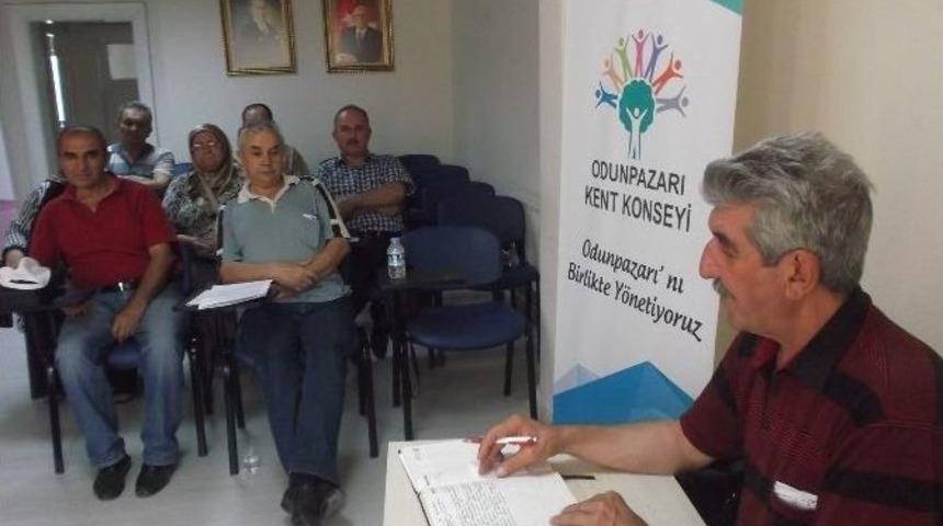Odunpazarı Kent Konseyi K&uuml;lt&uuml;r Sanat &Ccedil;alışma Grubu Sanat&ccedil;ılarla Buluştu