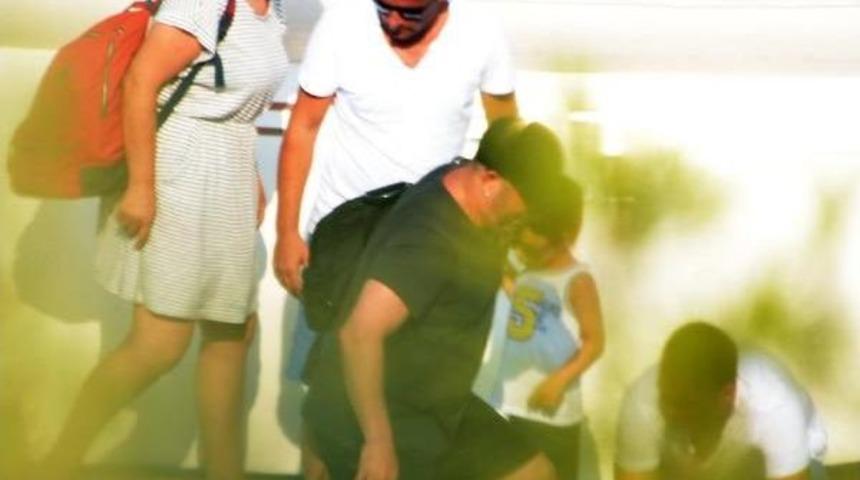 Cem Yılmaz, Oğluyla Bodrum Tatilinde