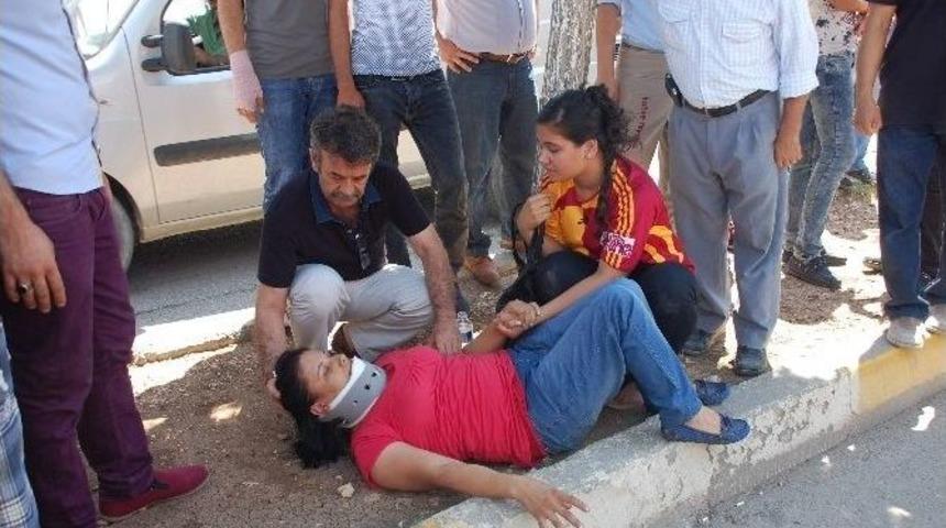 Otomobil Yayaya &Ccedil;arptı: 1 Yaralı