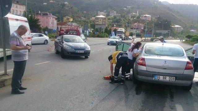 Giresun’da Trafik Kazası: 7 Yaralı