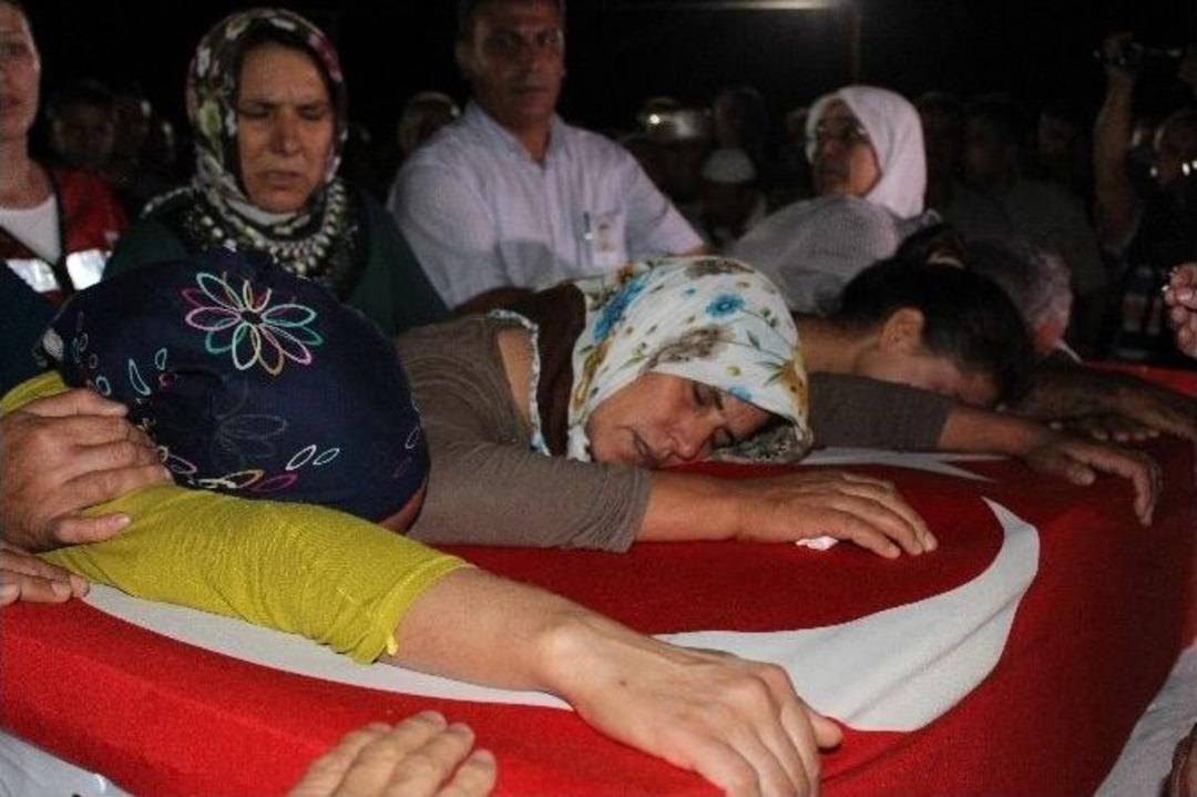 Adıyaman Şehidini Gece Uğurladı